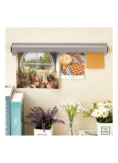 Y&D 2PCS Restaurant Ticket Holder, Aluminum Order Rack Receipt Holder Kitchen Organizer Slide Check for Office Cafes Pubs (16 Inch)  - Image 4