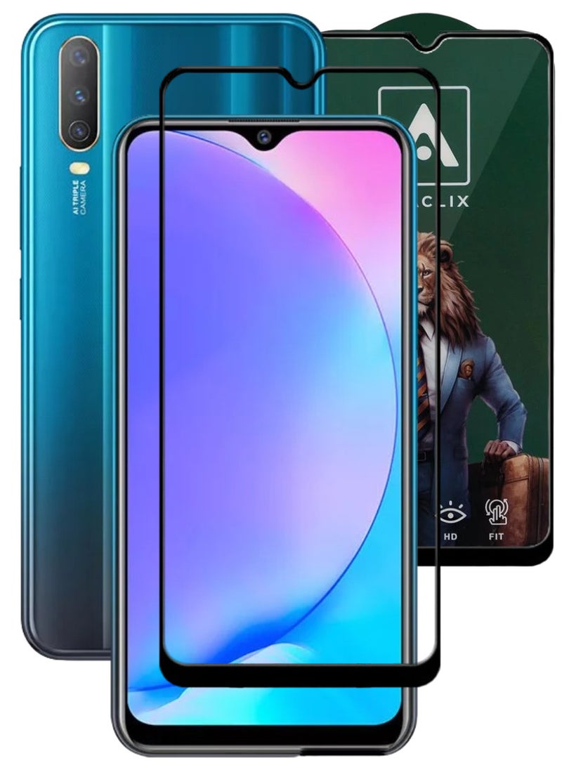ACLIX Antistatic ESD Dustproof Premium Quality High Definition Tempered Glass Screen Protector Designed For vivo Y17 - Image 1