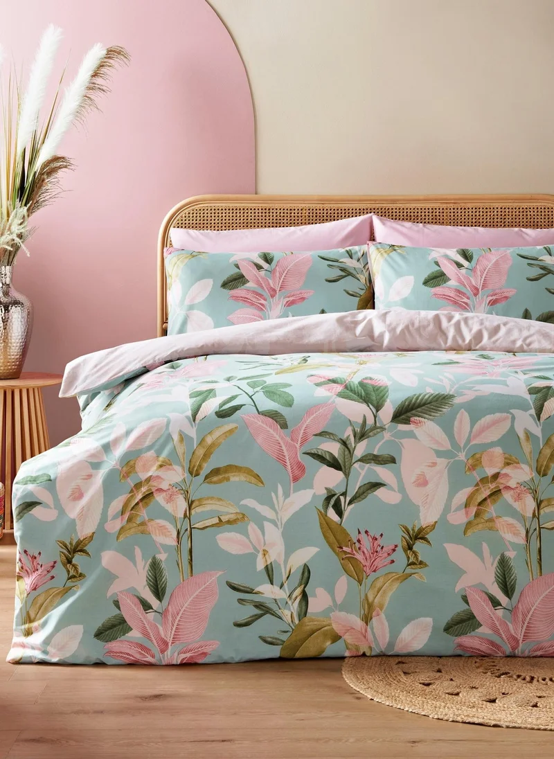 Matalan Turquoise Paradise Floral Duvet Set