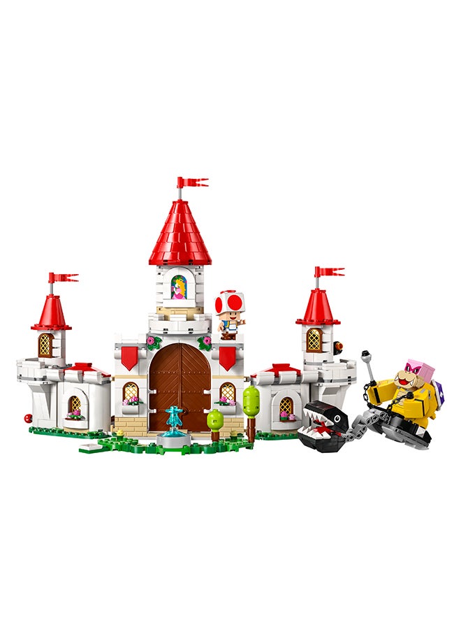 LEGO Super Mario Battle with Roy at Peach’s Castle Set, Nintendo Character Building Toy for 7 Plus Year Old Boys & Girls, with 3 Figures, Adventure Playset, Gifts for Kids and Gamers 71435  - Image 4