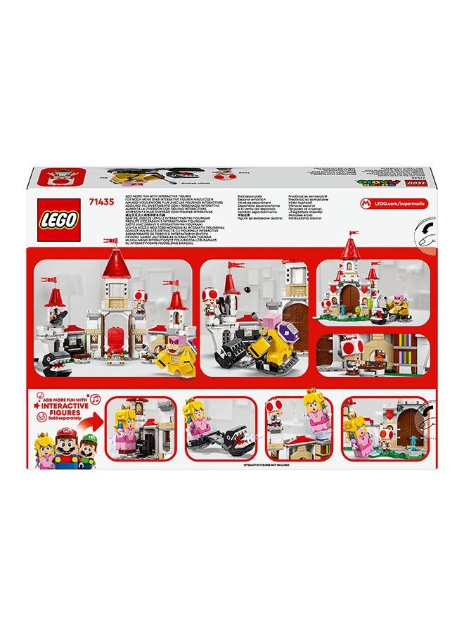 LEGO Super Mario Battle with Roy at Peach’s Castle Set, Nintendo Character Building Toy for 7 Plus Year Old Boys & Girls, with 3 Figures, Adventure Playset, Gifts for Kids and Gamers 71435  - Image 3