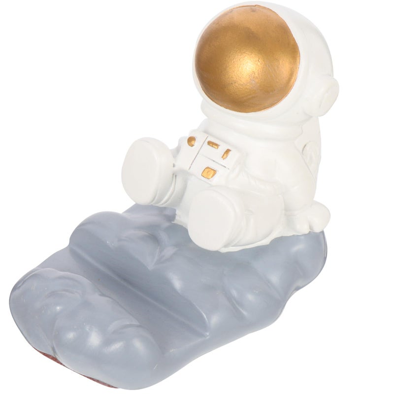 Creative Astronaut Resin Phone Stand Cute Space Decor For Desk Office And Home - Image 2