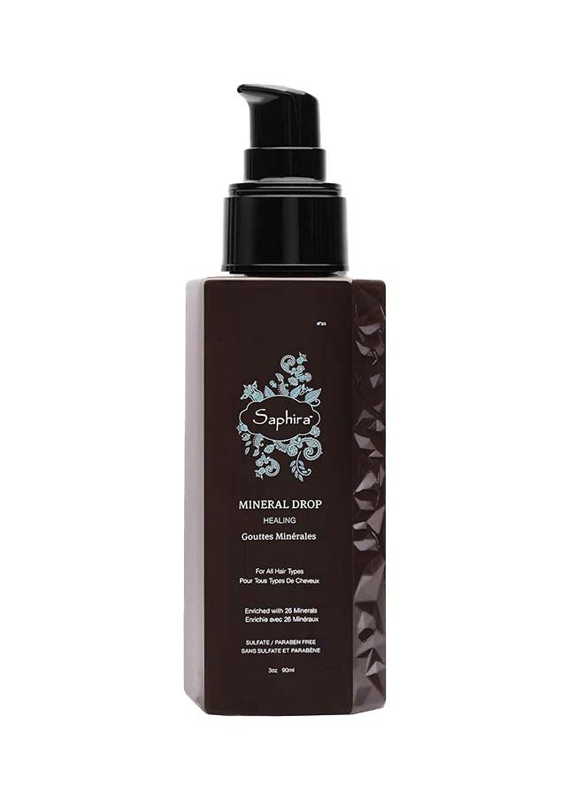 Saphira - Mineral Drop Hair Serum For Hair Growth, Frizz Control, Softens, Heals And Styles, 90ml - Image 1