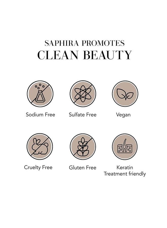 Saphira - Mineral Drop Hair Serum For Hair Growth, Frizz Control, Softens, Heals And Styles, 90ml - Image 1