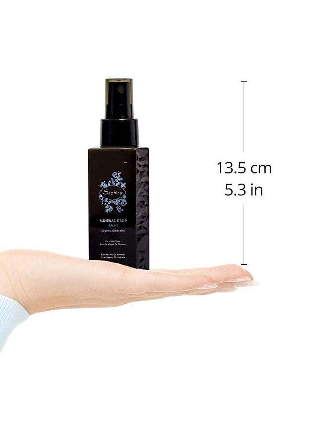 Saphira - Mineral Drop Hair Serum For Hair Growth, Frizz Control, Softens, Heals And Styles, 90ml - Image 1