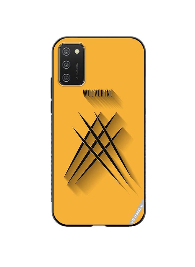 VR CREATIVE Protective Case Cover For Samsung Galaxy A03s Wolverine Design Multicolour - Image 1