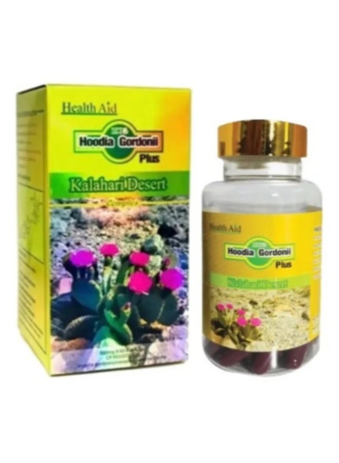 Health Aid Hoodia Gordonii Plus Capsules 60’s | Kalahari Desert Extract for Weight Management & Appetite Control - Image 2