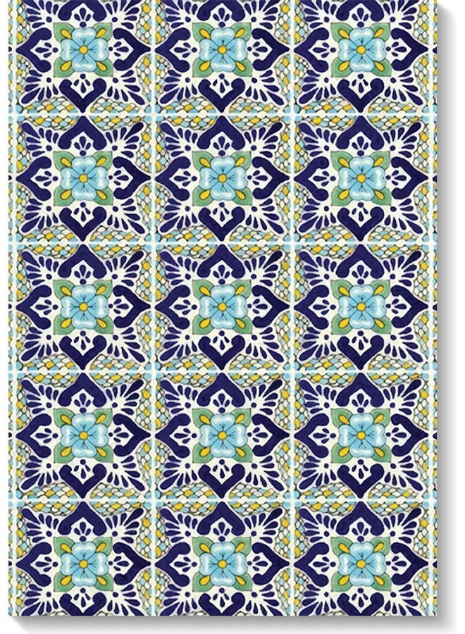 RYN Decorative Printed Wall Art Yellow/Blue/Green 40x60cm - Image 2
