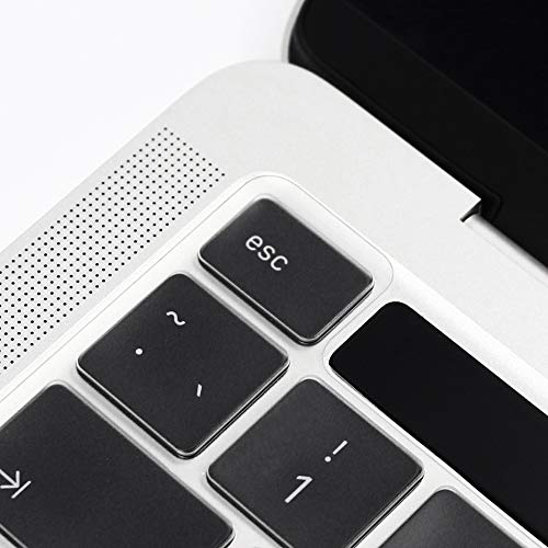 ProElife Keyboard Cover Skin for 2022 MacBook Pro 13.3 inch with Apple M2 Chip & 2021 2020 MacBook Pro 13 inch with Apple M1 (Model: A2338) Accessory Ultra Thin Transparent TPU Keyboard Cover (Clear) - Image 3