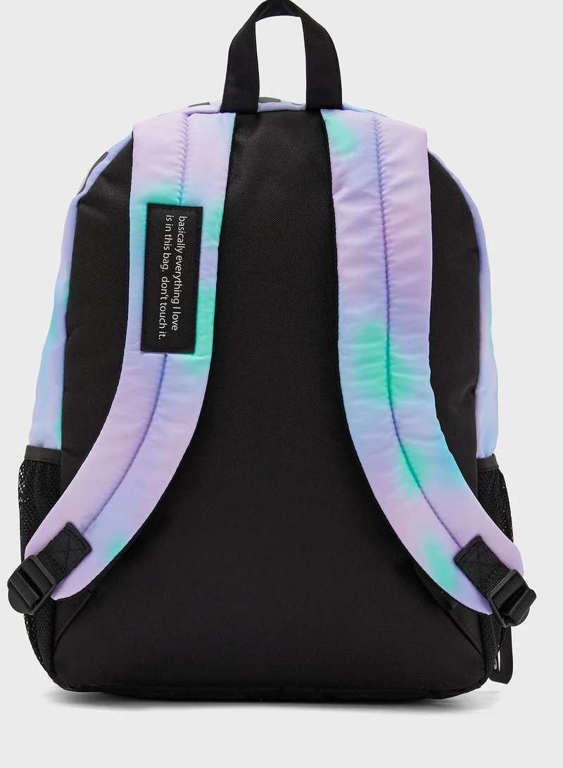 Justice Kids Tie Dye Backpack