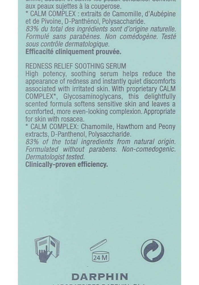 Darphin Intral Redness Relief Soothing Serum 30ml for Sensitive Skin - Image 3