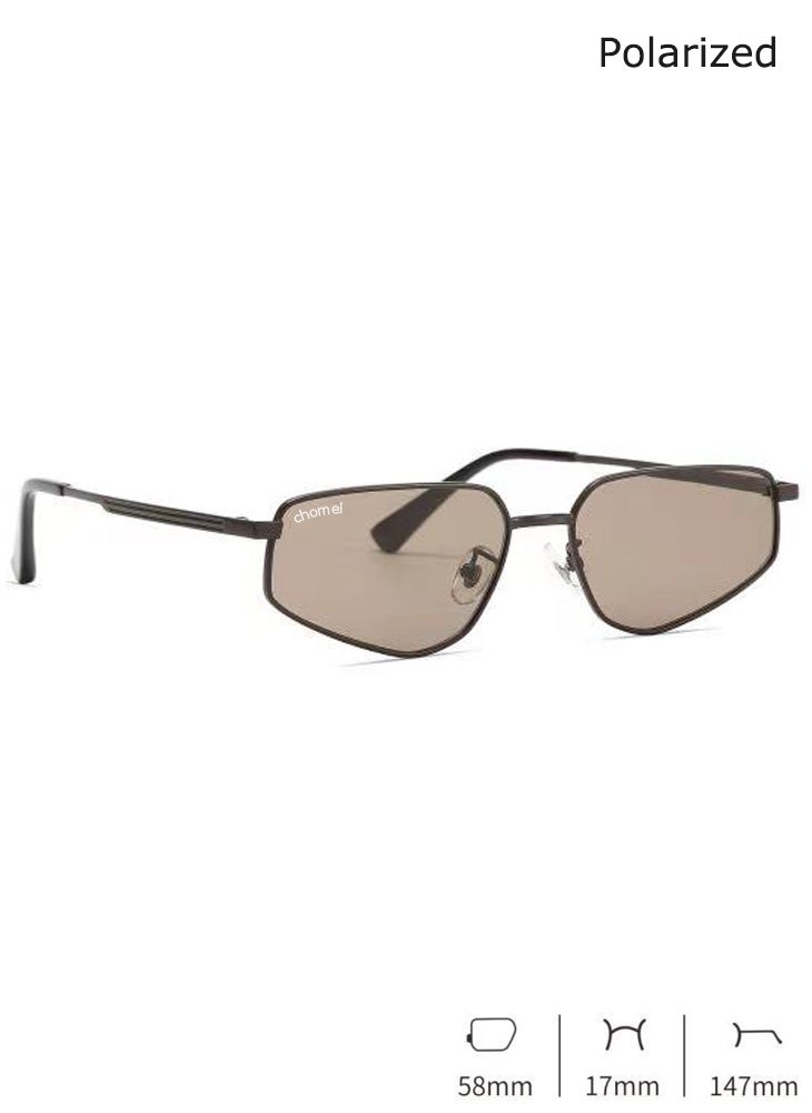 تشوميل نظارات شمسية عصرية عالية الدقة بعدسات نايلون للرجال والنساء أنيقة عالية الجودة مضادة للأشعة فوق البنفسجية ومضادة للضوء الأزرق - Image 4