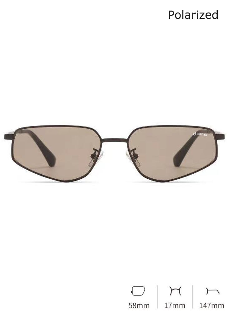 تشوميل نظارات شمسية عصرية عالية الدقة بعدسات نايلون للرجال والنساء أنيقة عالية الجودة مضادة للأشعة فوق البنفسجية ومضادة للضوء الأزرق - Image 3