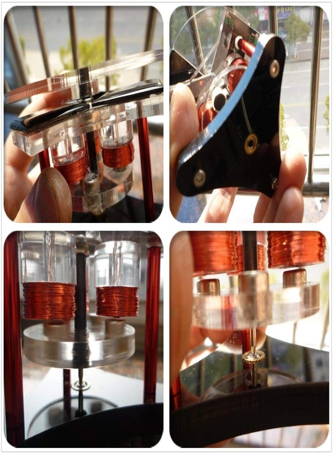 Sunnytech نموذج تعليمي لمحرك ميندوسينو الشمسي العمودي بشكل قرص من سونيتيك QZ02 - Image 4