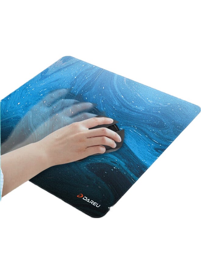 Daryo لوحة ماوس زجاجية فوتوفولطية من دايليو مصنوعة من الفولاذ الكامل، لوحة ماوس للألعاب الإلكترونية بسلاسة، مقاومة للماء والعرق، بحجم كبير، مناسبة لـ Csgo/Valve/مستوى احترافي، تدفق سحابي - Image 1