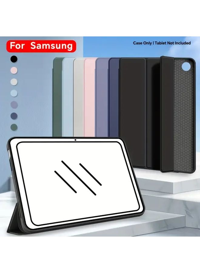Case for Samsung S10 S9FE A9 A7 Lite S6 Lite with Deep Green Foldable Stand - Image 1
