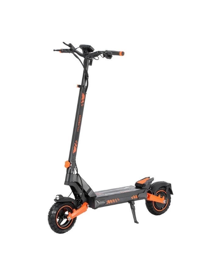 Kugoo F3 Plus Electric Scooter 1000W Motor, Max Speed 50 km/h, 10″ Tubeless Off-Road Tires, 48V 20.8Ah Battery, Up to 80 km Range, Dual Suspension, E-ABS & Dual Disc Brakes, NFC + App-Connected Smart Lock, Foldable Portable Commuter E-Scooter for Adults, 30 kg Aluminum Frame, 130 kg Load - Image 1