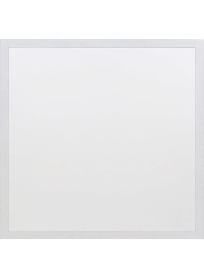 melfi 60x60 ضوء بانل LED مسطح 50 واط – تركيبات سقف مضاءة من الحواف، خالية من الوميض، لا تحتوي على ضوء UV أو أزرق – ضوء سقف معلق 85-265 فولت للاستخدام الداخلي المنزلي والتجاري (2700K أبيض دافئ) - Image 1