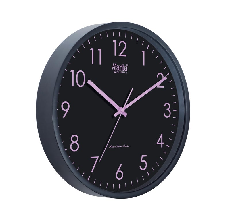 Ajanta Home Décor Wall Clock 1157 – Pink | Silent Sweep Quartz Movement | Stylish Wall Clock for Home, Bedroom & Office | 1‑Year Warranty - Image 4