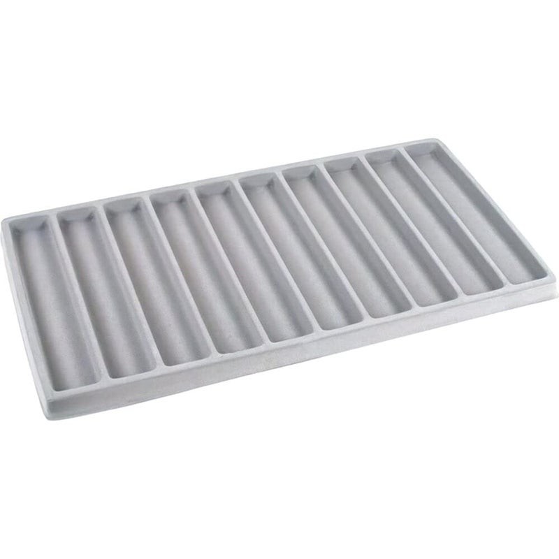 FindingKing 50 Slot Bracelet & Watch Display Tray Gray Showcase - Image 2