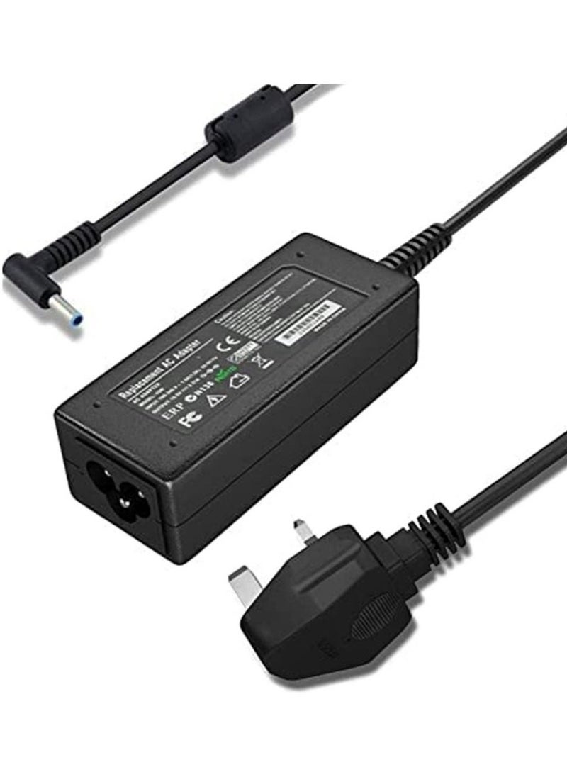 أنمي 65W 45W شاحن الكمبيوتر المحمول استبدال جناح HP 11 13 14 15 17;HP Stream 11 13 14;HP Spectre X360;HP Chromebook 11 14 Ac محول الطاقة عبر الطرف الأزرق - Image 1