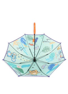 Milk&Moo Milk&Moo Jungle Friends Umbrella for Children, Windproof Umbrella, Kids Umbrella, Easy Grip Handle, Umbrellas for Rain, Toddler Umbrella for Boys and Girls, Lightweight  - Image 5