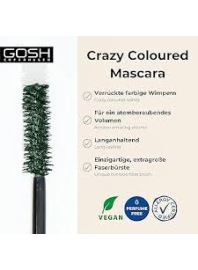 جوش ماسكارا غوش بومباستيك كريزي فوليوم بلون 003 أخضر زيتوني 13 مل - Image 3