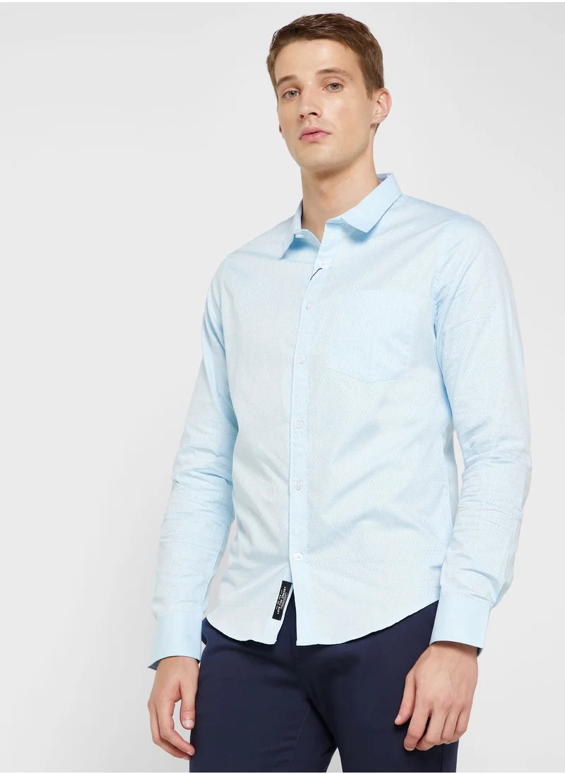 Thomas Scott Classic Slim Fit Casual Pure Cotton Shirt