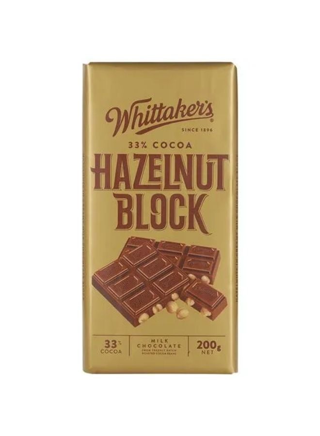 Milk Chocolate Hazelnut Block