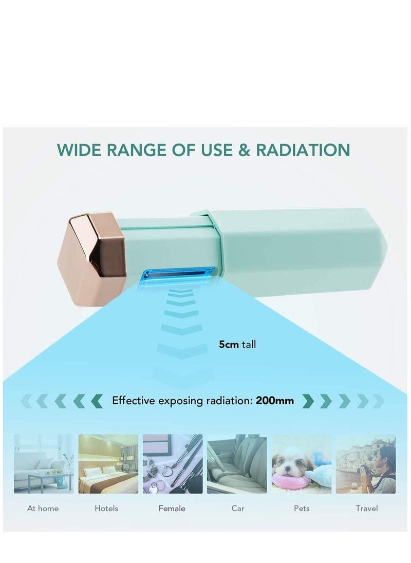 Generic - UV Light Sanitizer, UVC Light Sterilizer with UVC Led, Portable UV Wand for Travel, With USB Charging for Hotel Household Toilet Car Baby Room Killing Virus Germs - Image 1