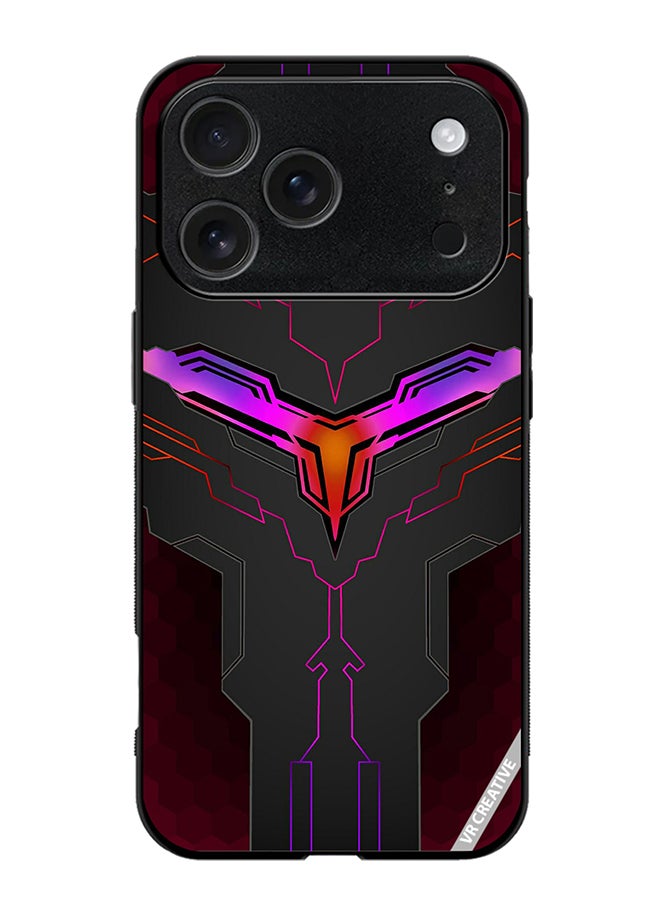 VR CREATIVE Protective Case Cover For Apple iPhone 17 Pro Max Gaming Ax Design Multicolour