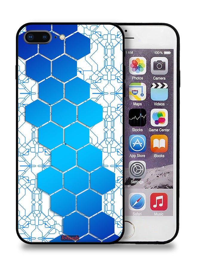 Tolwak Apple iPhone 8 Plus Protective Case Honeycomb Hexagon Icon Networks - Image 1