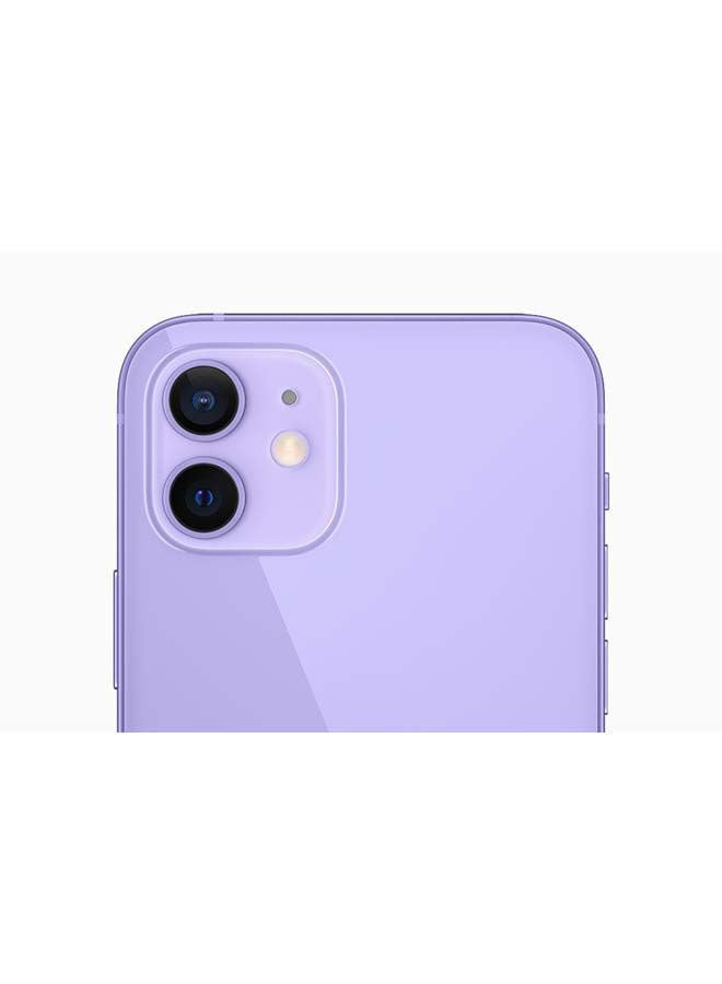 ابل  آيفون 12 مع فيس تايم، 128 جيجابايت، أرجواني، 5G - الإصدار العالمي - Image 3