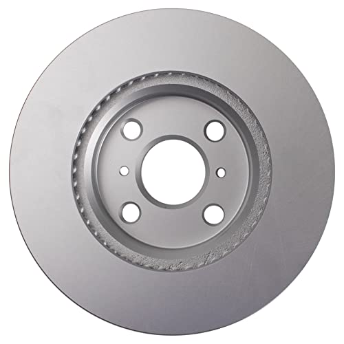 TRQ Front Brake Rotors Set Vented Premium G-Coated Compatible with 2013 Scion iQ 2012-2019 Toyota Prius C 2007-2018 Yaris - Image 5