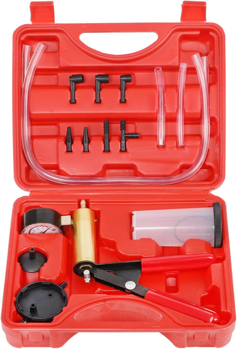 YSTOOL Brake and Clutch Fluid Hand Pump Vacuum Bleeder Tool Kit - Image 1