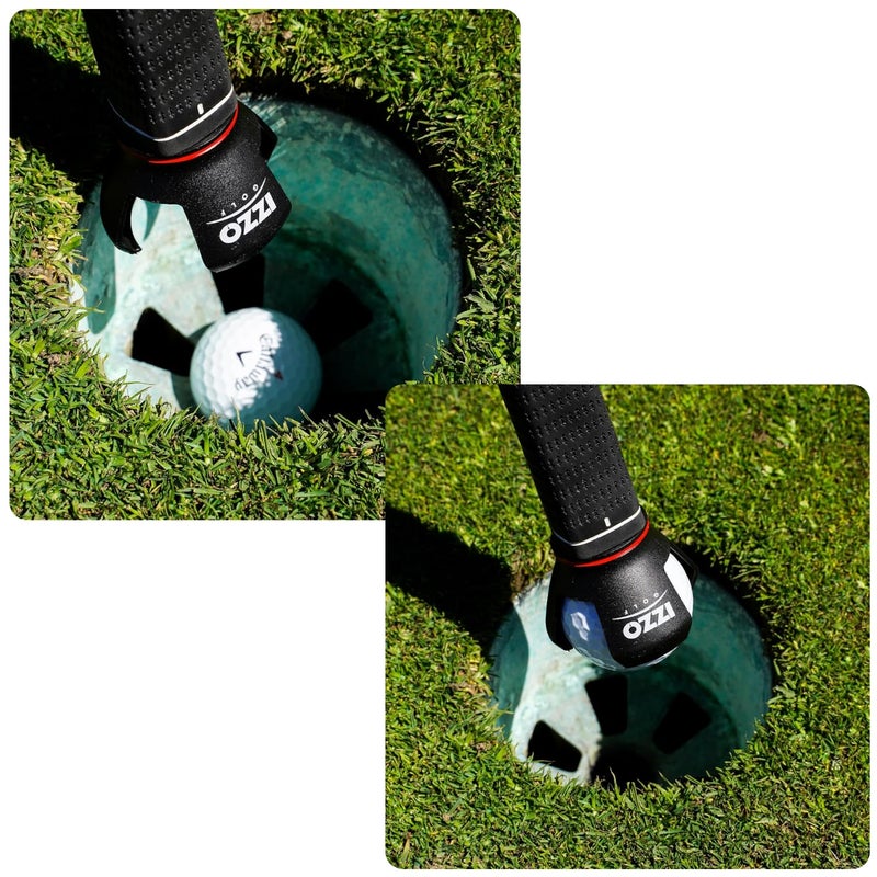 IZZO Golf Ball Grabber For End Of Putter, Screw-In 3-Prong Golf Ball Retriever For Putter - Image 5