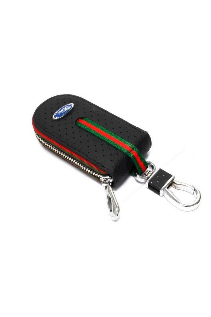 Ford Car Keychain Car Key Holder With Zipper For Key Fob, Ford - Image 1