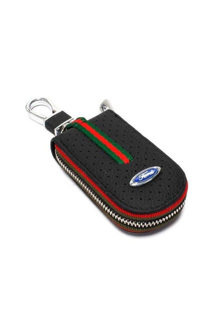 Ford Car Keychain Car Key Holder With Zipper For Key Fob, Ford - Image 2