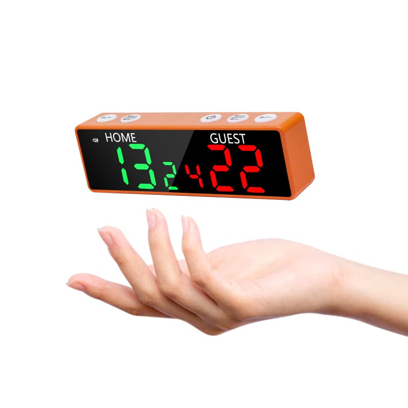 Ousmile Mini Digital Scoreboard Portable Tabletop Scoreboard for Games Wireless Electronic Scoreboard with Buzzer Score Keeper for CornholePickleballBackyard FunGame Night - Image 2