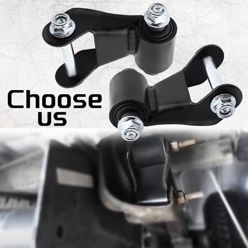 Gdydi Set of 2 Rear Leaf Spring Shackle Kit Compatible with 1999-2013 Silverado 1500 2500 Avalanche 2500 Suburban 2500, Sierra 1500 2500 Yukon XL 2500, Replaces 722-029 22820716 25812937 - Image 5