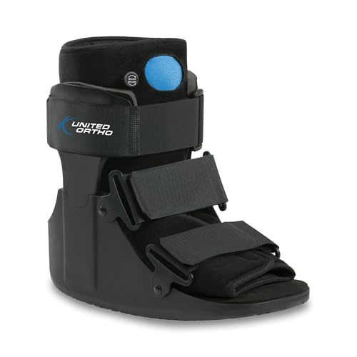 United Ortho Short Air Cam Walker Fracture Boot, Small, Black - Image 3