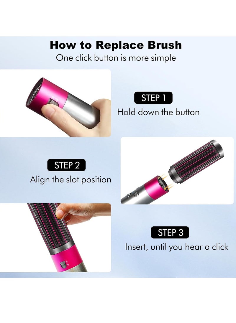 SYOSI - Smoothing Brush for Dyson Airwrap Styler, Large Firm Hair Styling Comb Attachment for Dyson Airwrap Styler - Image 1