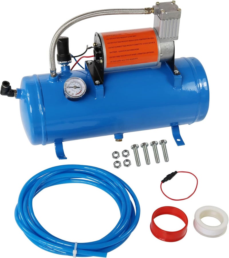 JDMSPEED 150PSI DC 12V Air Compressor with 6L Tank - Image 1