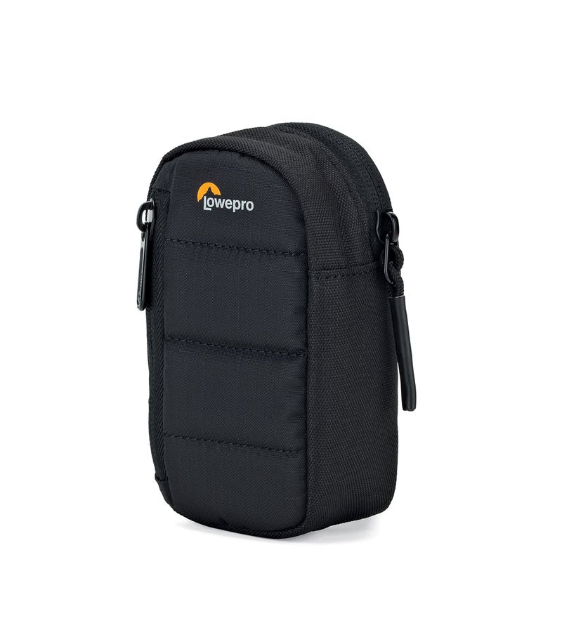 Lowepro حقيبة كاميرا لو برو تاهو CS 20، حقيبة واقية خفيفة الوزن للكاميرات فائقة الصغر، لبطاقات الذاكرة والإكسسوارات، 8.8 × 5.3 × 14.3 سم باللون الأسود - Image 3