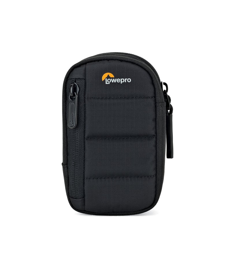 Lowepro حقيبة كاميرا لو برو تاهو CS 20، حقيبة واقية خفيفة الوزن للكاميرات فائقة الصغر، لبطاقات الذاكرة والإكسسوارات، 8.8 × 5.3 × 14.3 سم باللون الأسود - Image 1