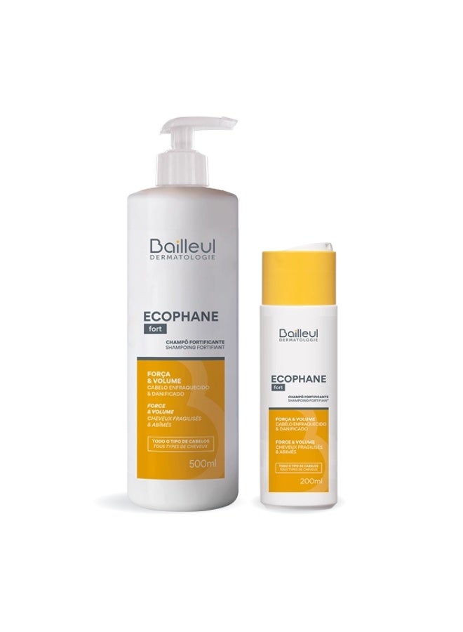 ECOPHANE Fort Fortifying Shampoo 500ml - Image 3