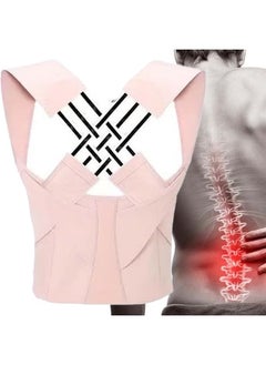Back Straightener Belt, Back Posture Belt, Adjustable Back Straightener Straps, Back Straightener Posture Corrector, Back Posture Corrector for Neck, Shoulder Gym and Good Posture Support(XL)
