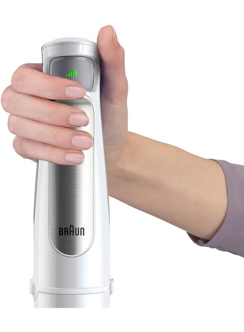 BRAUN 4 in 1 MultiQuick 7 MQ 7035 Hand Blender - with ActiveBlade technology, Blender & Food Processor 1000 W MQ7035BI White/Silver - Image 3