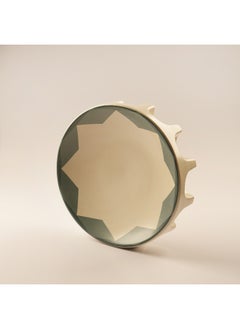 La Mesa La Mesa Porcelain Serving Plate Yathrib Collection, Green 30*7.5Cm  - Image 3