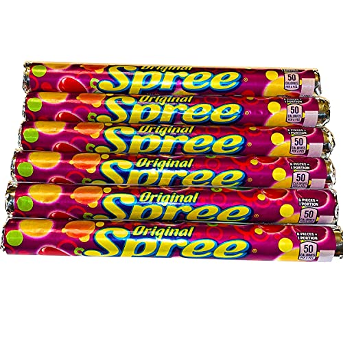 Spree Original Candy  177 oz Tubes  6 Pack - Image 1